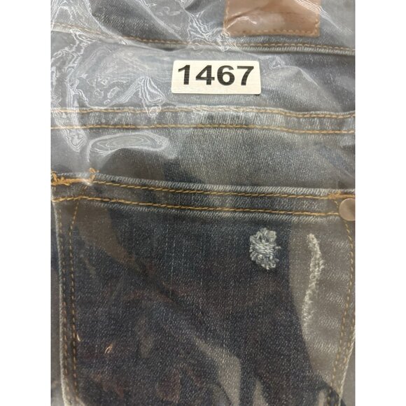 Judy Blue Skinny Jeans Buffalo Plaid Patch Distressed Medium Wash Size 7/28 - Picture 11 of 11